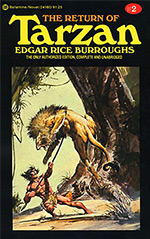 The Return of Tarzan Cover