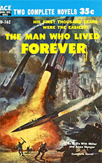 The Man Who Lived Forever / The Mars Monopoly Cover